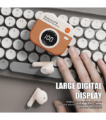 Q86 Retro Camera Wireless Earbuds – Bluetooth 5.3 - Image 5