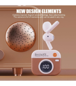Q86 Retro Camera Wireless Earbuds – Bluetooth 5.3 - Image 4