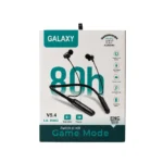 Galaxy 80H Bluetooth Neckband Earphone with ENC & Game Mode
